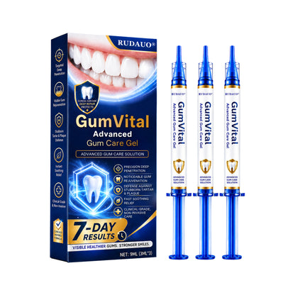 𝓡𝐔𝓓𝐀𝐔𝐎®🦷 GumVital Advanced Gum Care Gel + 🎁 FREE Gum Care Kit