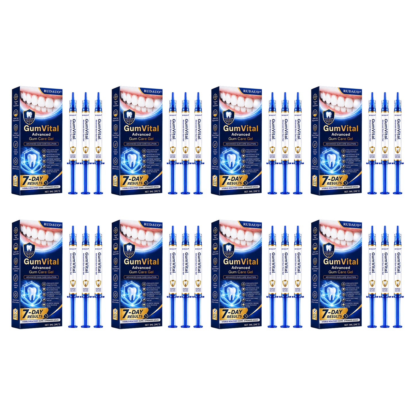 𝓡𝐔𝓓𝐀𝐔𝐎®🦷 GumVital Advanced Gum Care Gel + 🎁 FREE Gum Care Kit