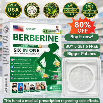 𝐑𝐔𝐃𝑨𝑼𝑶® 𝑩𝒆𝒓𝑏𝘦𝘳𝑖𝗇𝒆 𝟔-𝗶𝙣-𝟏 𝐔𝐩𝐠𝐫𝐚𝐝𝐞𝐝 𝐋𝐚𝐫𝐠𝐞-𝐂𝐨𝐯𝐞𝐫𝐚𝐠𝐞 𝑁𝑎𝑛𝑜 𝘔𝘪𝘤𝘳𝘰𝘯𝘦𝘦𝘥𝘭𝘦 𝖯𝚊𝗍𝖼𝗁 Pharmacy  Restock Special — ✨Buy 5 Get 5 FREE