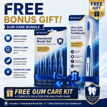 𝓡𝐔𝓓𝐀𝐔𝐎®🦷 GumVital Advanced Gum Care Gel + 🎁 FREE Gum Care Kit