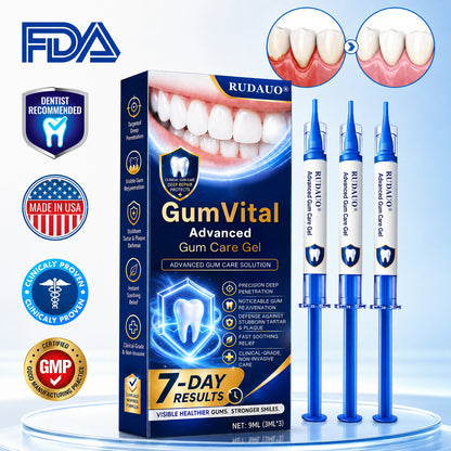 𝓡𝐔𝓓𝐀𝐔𝐎®🦷 GumVital Advanced Gum Care Gel + 🎁 FREE Gum Care Kit