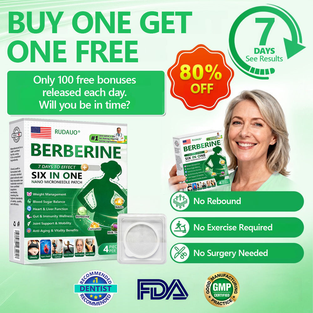 𝐑𝐔𝐃𝑨𝑼𝑶® 𝑩𝒆𝒓𝑏𝘦𝘳𝑖𝗇𝒆 𝟔-𝗶𝙣-𝟏 𝐔𝐩𝐠𝐫𝐚𝐝𝐞𝐝 𝐋𝐚𝐫𝐠𝐞-𝐂𝐨𝐯𝐞𝐫𝐚𝐠𝐞 𝑁𝑎𝑛𝑜 𝘔𝘪𝘤𝘳𝘰𝘯𝘦𝘦𝘥𝘭𝘦 𝖯𝚊𝗍𝖼𝗁 Pharmacy  Restock Special — ✨Buy 5 Get 5 FREE