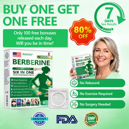 𝐑𝐔𝐃𝑨𝑼𝑶® 𝑩𝒆𝒓𝑏𝘦𝘳𝑖𝗇𝒆 𝟔-𝗶𝙣-𝟏 𝐔𝐩𝐠𝐫𝐚𝐝𝐞𝐝 𝐋𝐚𝐫𝐠𝐞-𝐂𝐨𝐯𝐞𝐫𝐚𝐠𝐞 𝑁𝑎𝑛𝑜 𝘔𝘪𝘤𝘳𝘰𝘯𝘦𝘦𝘥𝘭𝘦 𝖯𝚊𝗍𝖼𝗁 Pharmacy  Restock Special — ✨Buy 5 Get 5 FREE